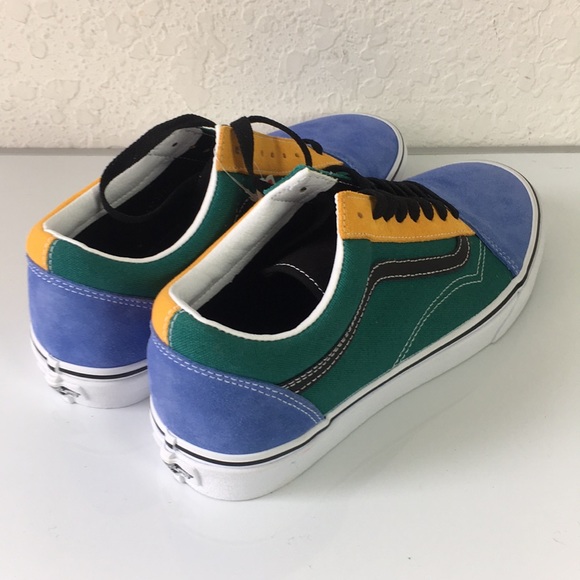 NWT Men Vans Old Skool Multi color Shoes - Picture 6 of 11